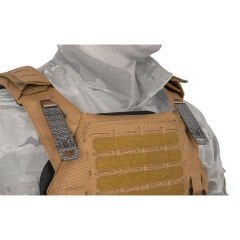 Mas Tactical® Plaka Taşıyıcı 6394 Lazer Kesim Tan