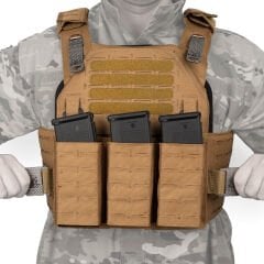 Mas Tactical® Plaka Taşıyıcı 6394 Lazer Kesim Tan