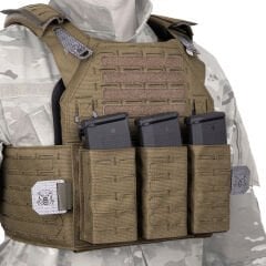 Mas Tactical® Plaka Taşıyıcı 6394 Lazer Kesim Haki