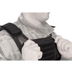 Mas Tactical® Plaka Taşıyıcı 6394 Lazer Kesim Siyah