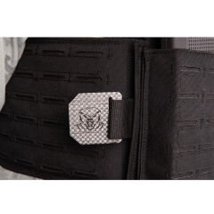 Mas Tactical® Plaka Taşıyıcı 6394 Lazer Kesim Siyah