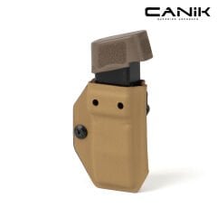 Mas Tactical® Kydex İç Taşıma Şarjör Kılıfı 9mm Canik Tan