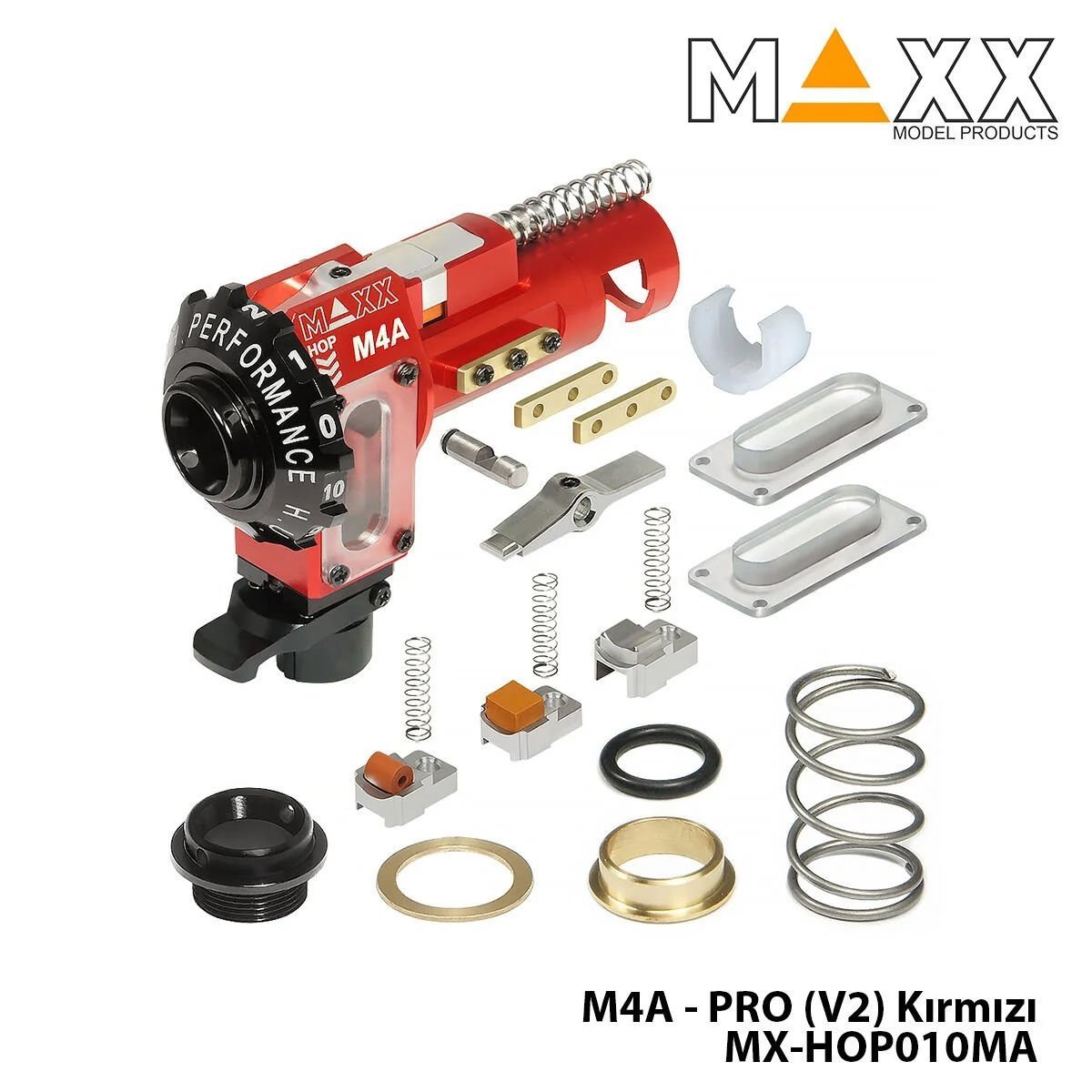Yd.Parça Maxx Model Hop-Up M4A-PRO (Kırmızı) MX-HOP010MA