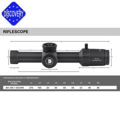 Discovery Dürbün ED-AR 1-6X24IR