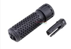 [GG] QDC CQC Silencer with QD Flash Hider 128mm[-14mm CCW] SKU: AA#05465-4A1B
