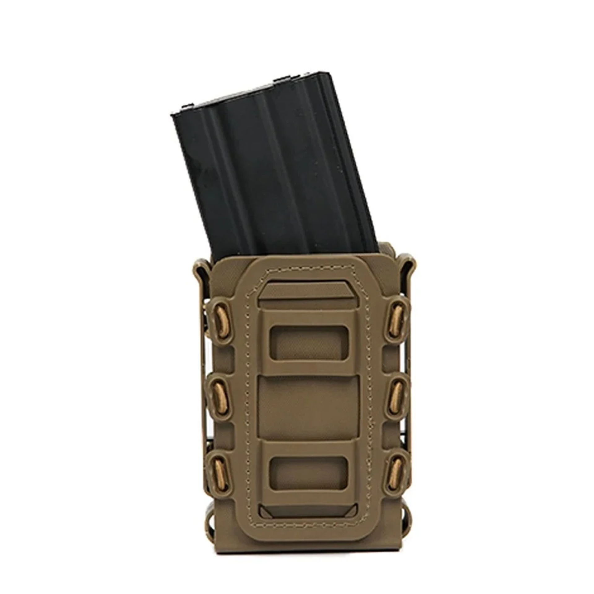 Mas Tactical® Kauçuk Şarjörlük 5.56 Tan
