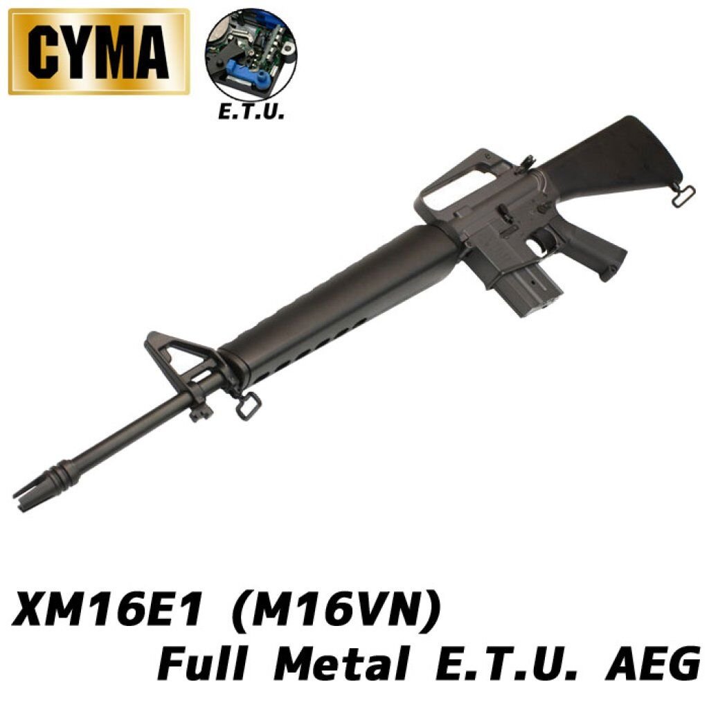 CYMA XM16E1 (M16VN) Full Metal ETU AEG SKU: CME009C
