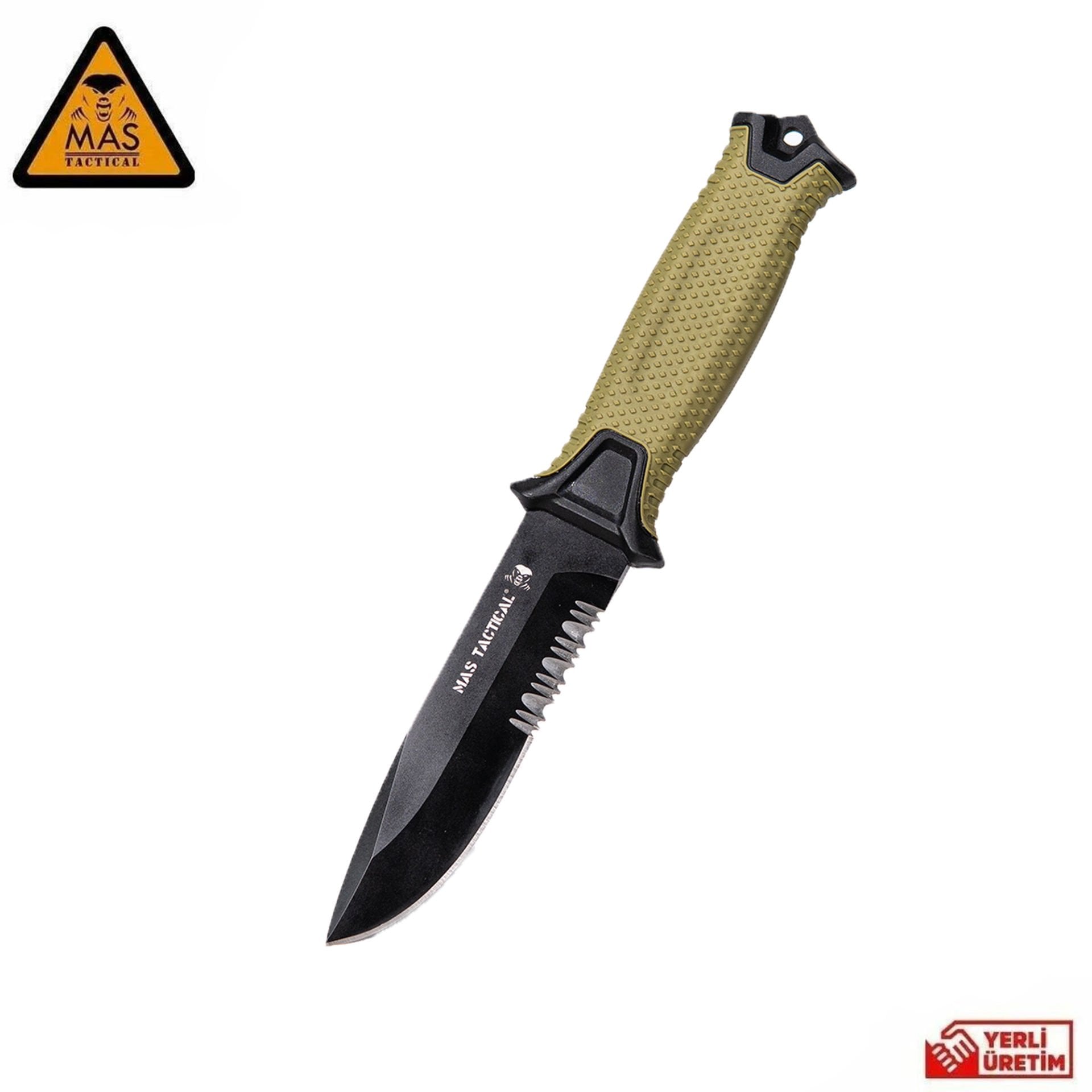 Outdoor Bıçak Testere Ağızlı Haki