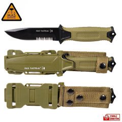 Outdoor Bıçak Testere Ağızlı Haki