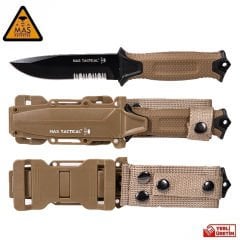 Outdoor Bıçak Testere Ağızlı Tan