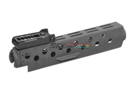 [MadDog] M203 Upper Handguard [Long Ver.][For any M4 AEG / GBB Series][BLK] SKU: AA#21078-11B2C Part No.: SIX-750