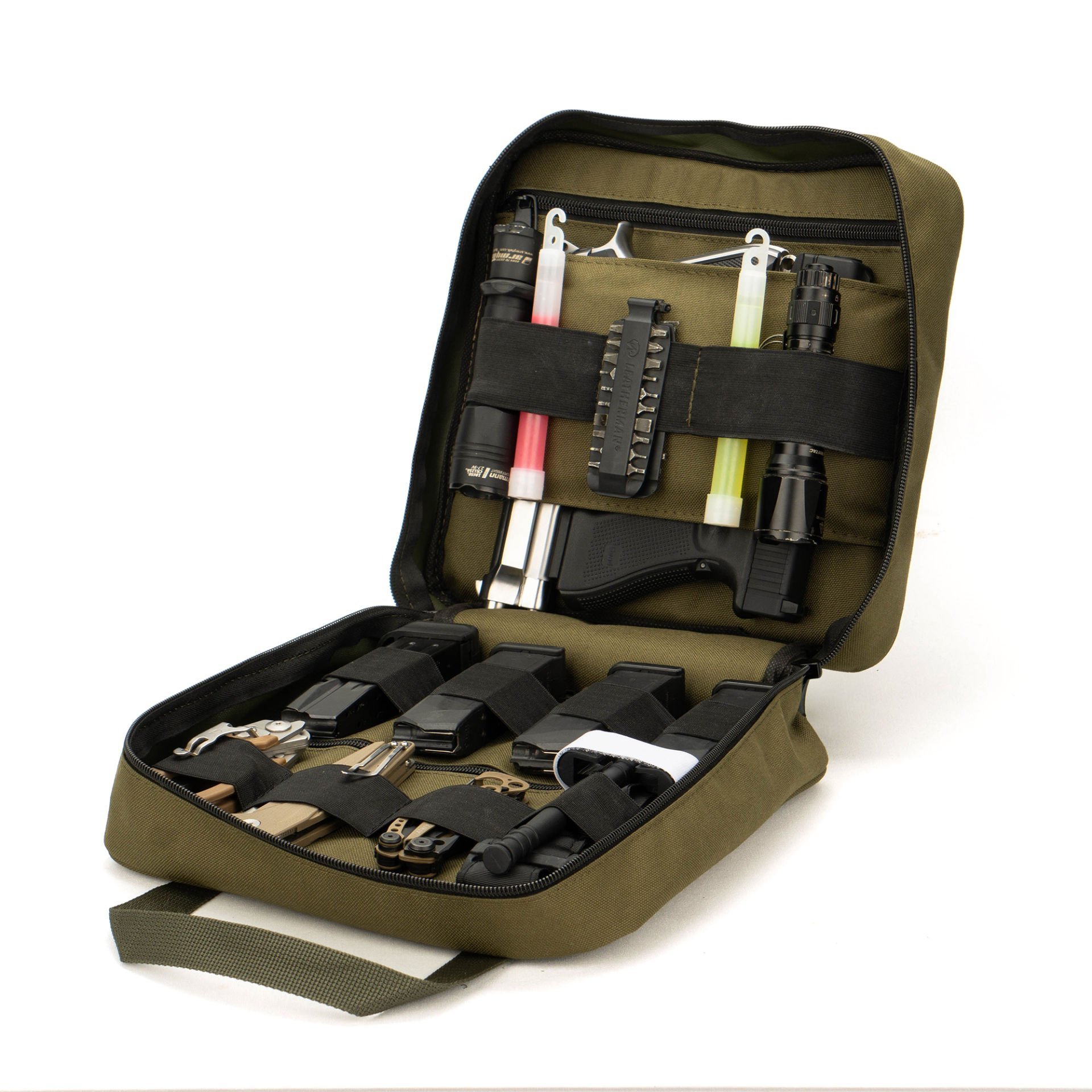 Mas Tactical® Tabanca-Poligon Taşıma Çantası GEN2 Haki