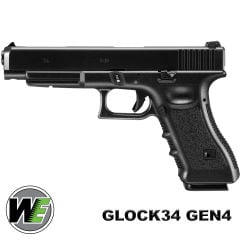 Airsoft Tabanca WE Glock 34 Siyah Gen4 WE-G008B-BK