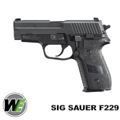 Airsoft Tabanca WE SigSauer F229 Siyah F005B-BK No Rail