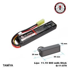 G&G Lipo Pil  11.1V 800 mAh Stick Tamiya G-11-079