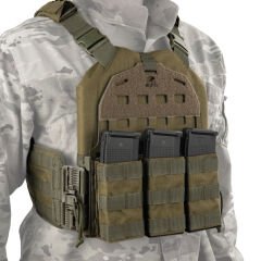 Mas Tactical® Plaka Taşıyıcı Lazer Kesim 6194 Haki