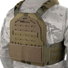 Mas Tactical® Plaka Taşıyıcı Lazer Kesim 6194 Haki