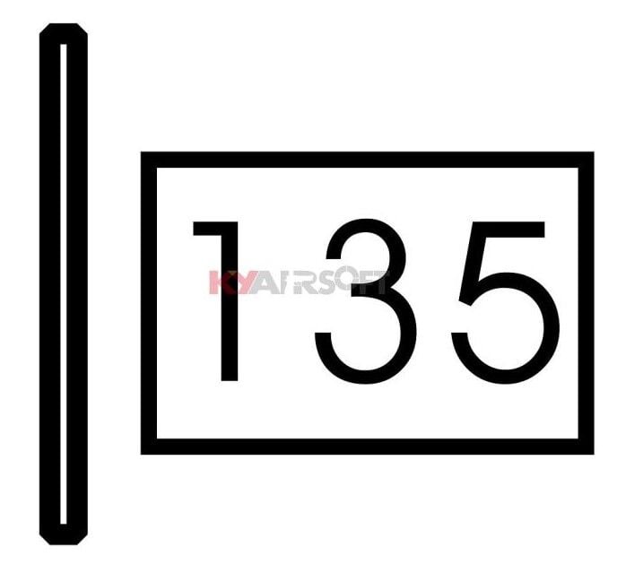 M4 #135 GBBR Sku_4173_P-WE-R-M00#135