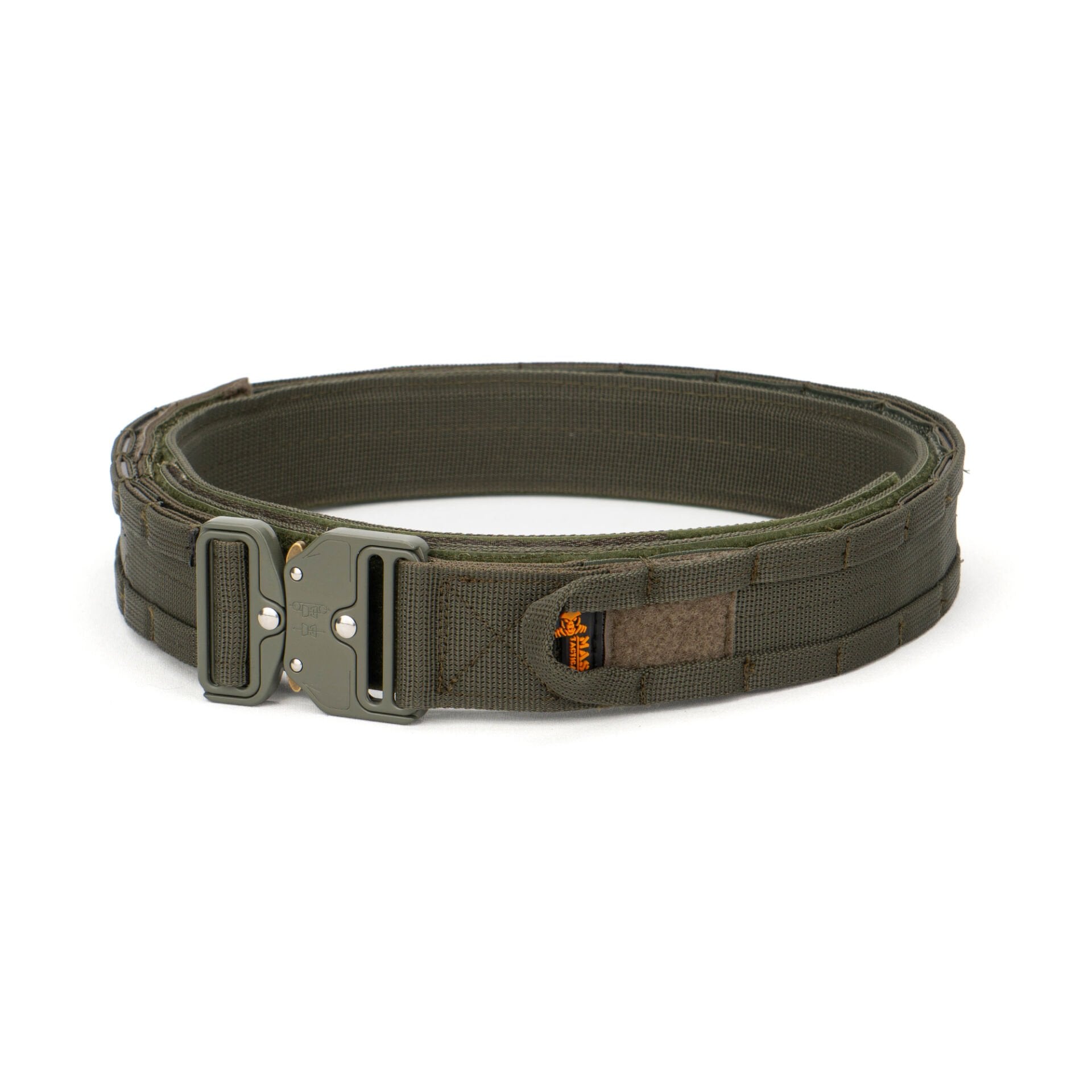 Mas Tactical® Görev Kemeri 6163 Metal Düz Toka Haki