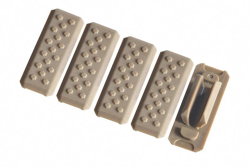 STRIKE INDUSTRIES MLOK COVER V1 STYLE (5PCS) - FDE