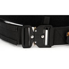 Mas Tactical® Görev Kemeri 6163 Metal Düz Toka Siyah