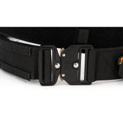 Mas Tactical® Görev Kemeri 6163 Metal Düz Toka Siyah