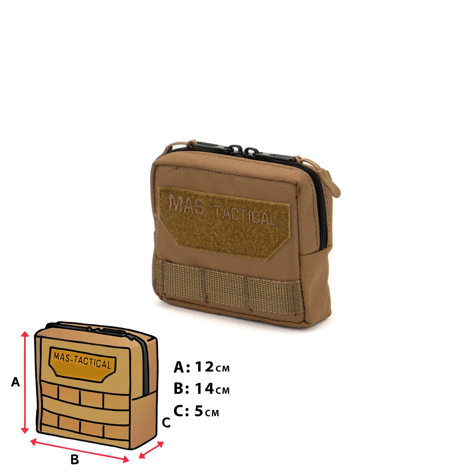 Mas Tactical® Genel Maksat Cebi Tan S Gen2