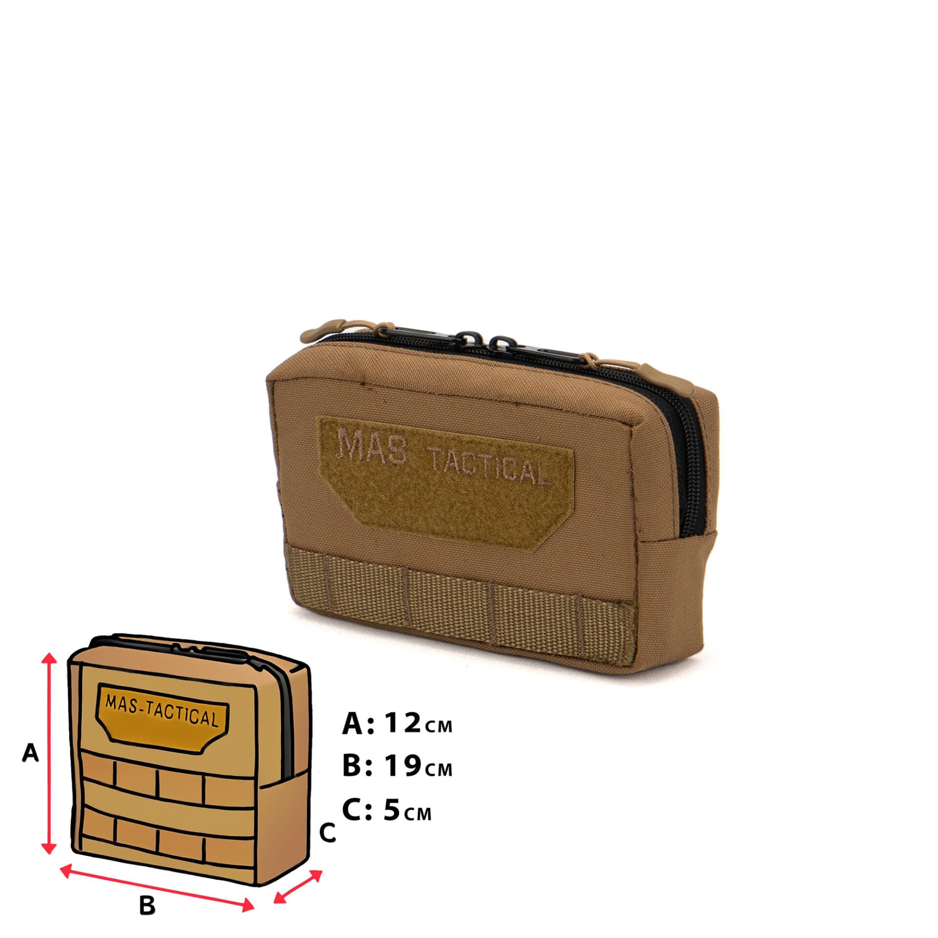 Mas Tactical® Genel Maksat Cebi Tan M Gen2