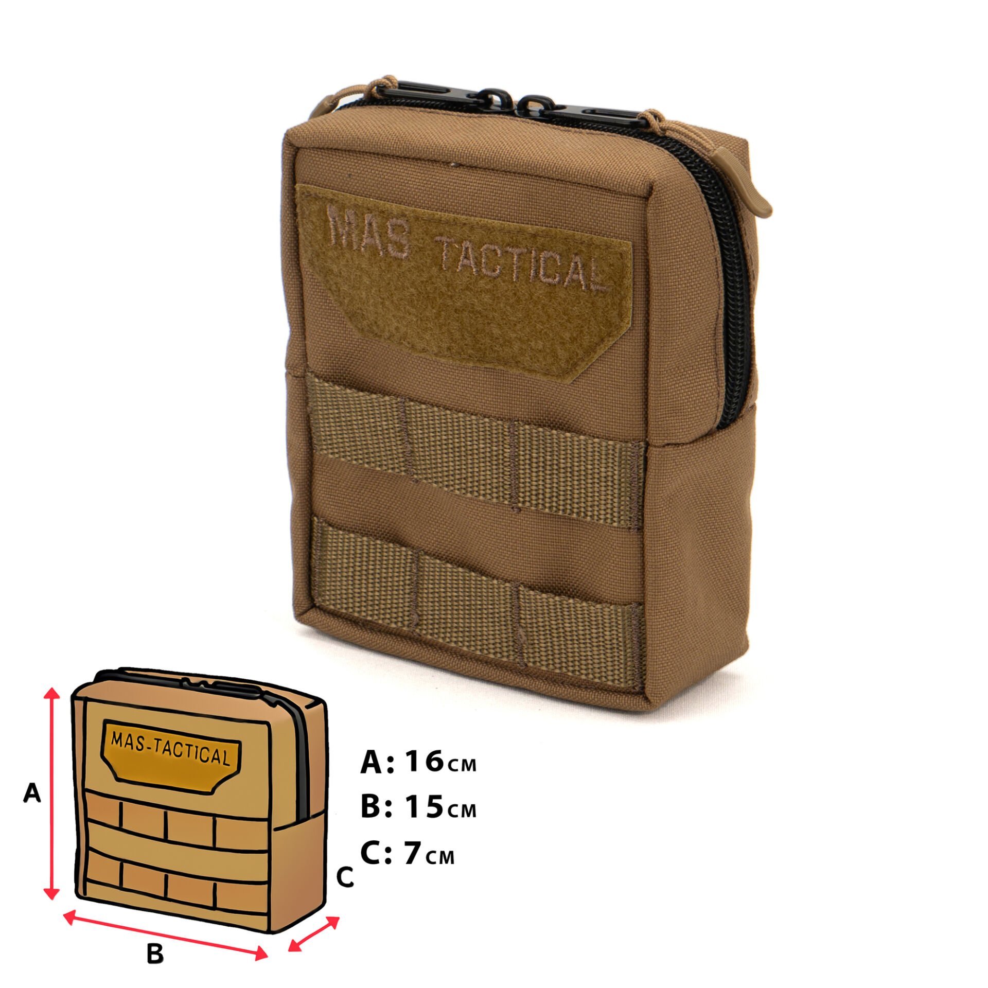 Mas Tactical® Genel Maksat Cebi Tan L Gen2