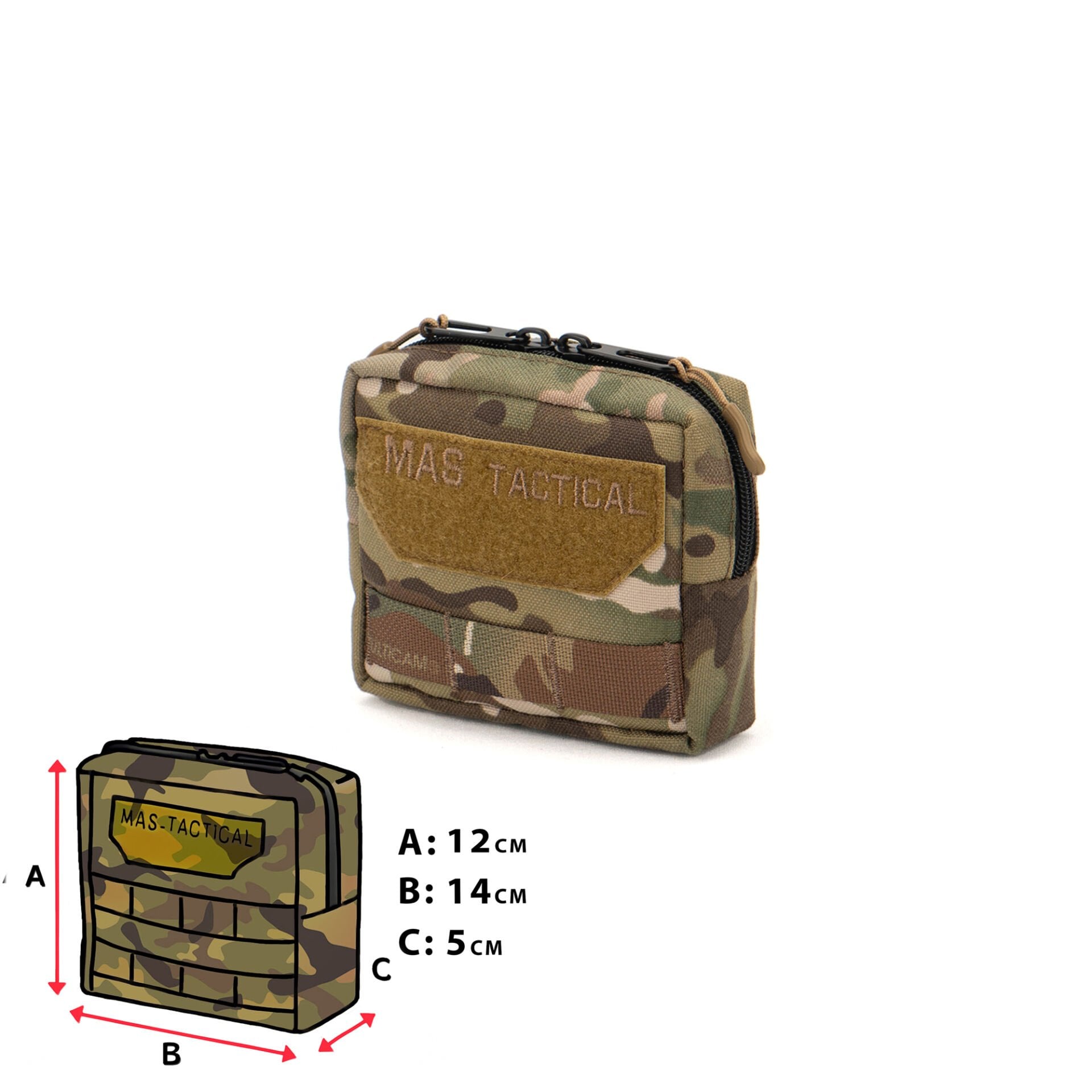 Mas Tactical® Genel Maksat Cebi Multicam S Gen2