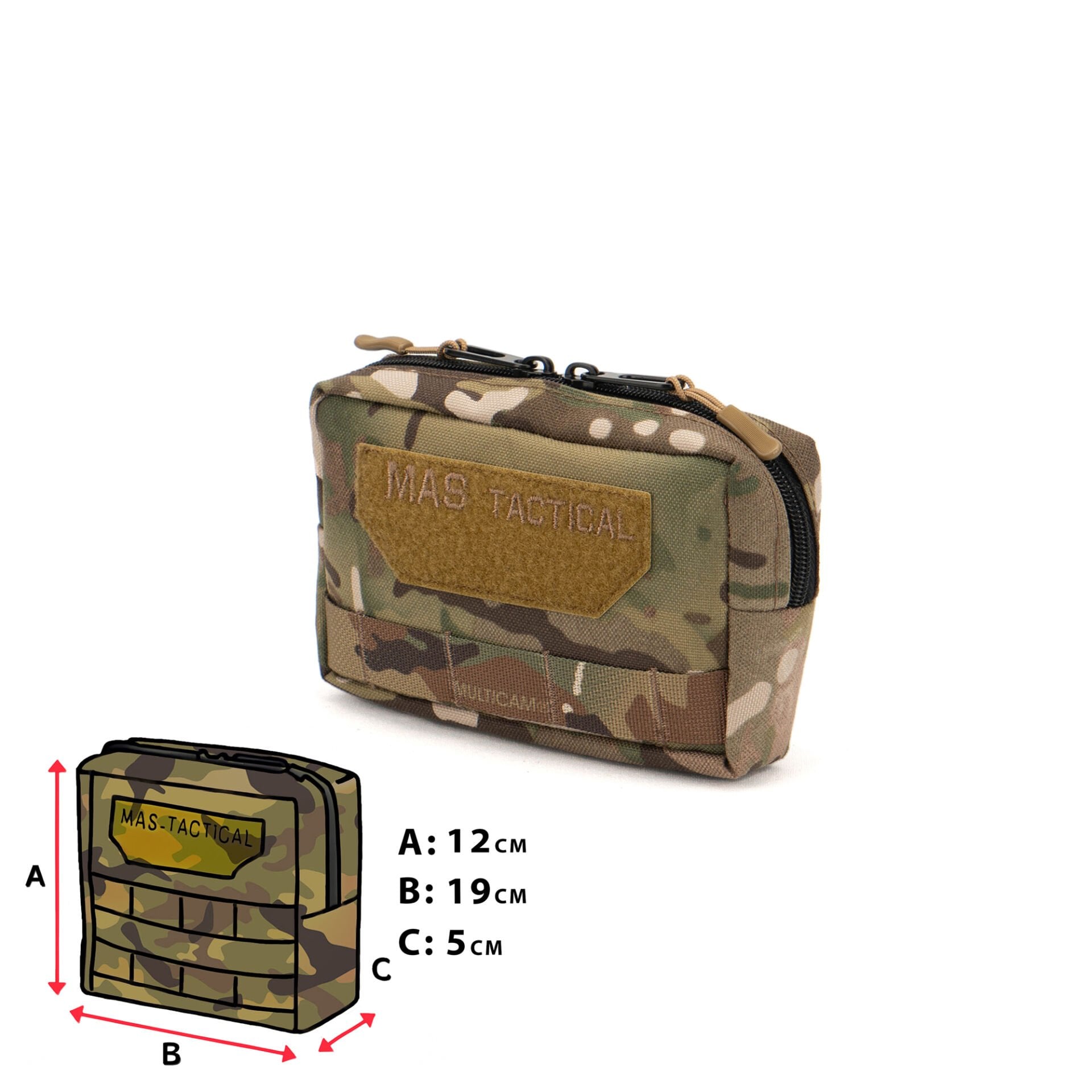 Mas Tactical® Genel Maksat Cebi Multicam M Gen2