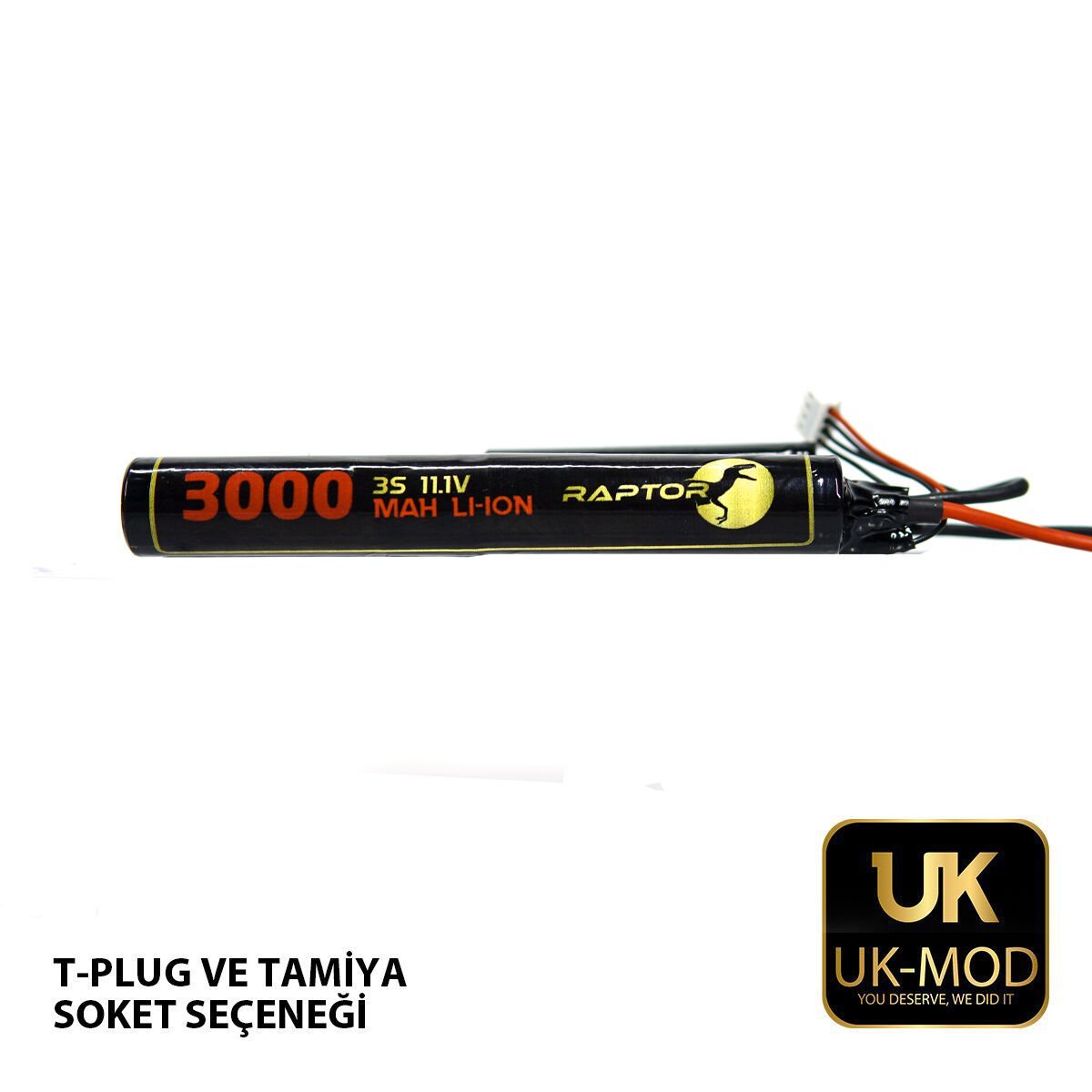 UK-Mod Raptor  3000Mah Li-ION  Pil