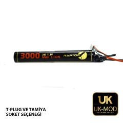 UK-Mod Raptor  3000Mah Li-ION  Pil