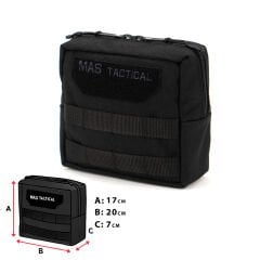 Mas Tactical® Genel Maksat Cebi Siyah XL Gen2