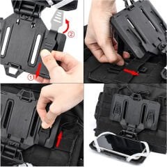 WADSN® Polimer Telefon Tutucu Tan Tactical Mobile Pouch MP09006-DE