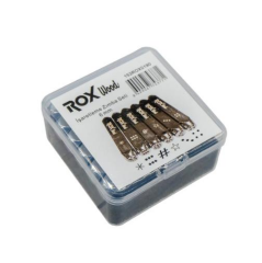 Rox Wood 0190 İşaretleme Zımba Seti 6 mm - 6 Parça
