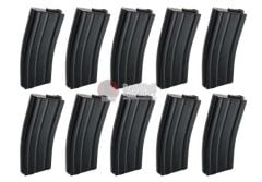 ARES M4 MAGAZINE (30 ROUNDS AEG MAGAZINE) - 10PCS/BOX - BLACK