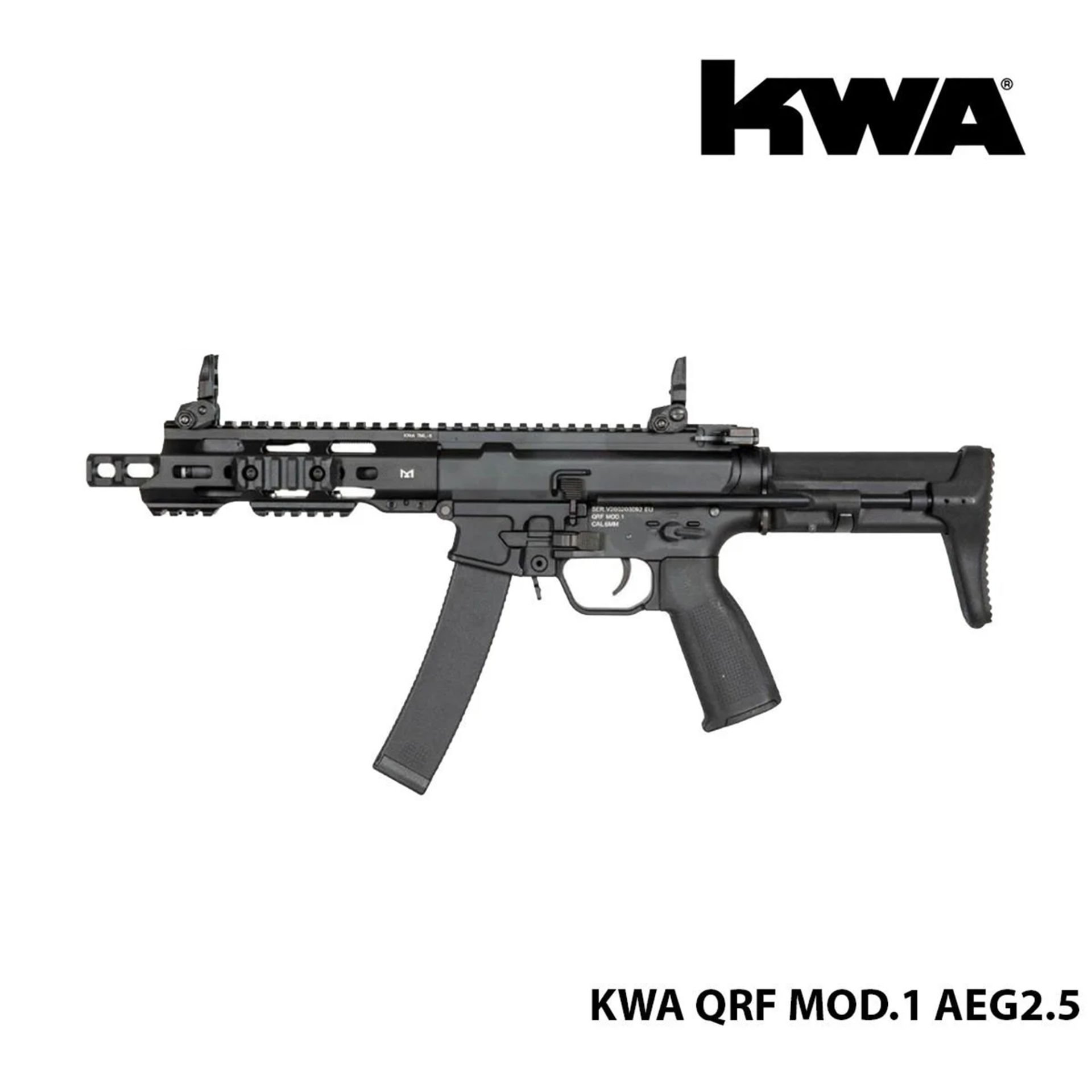 Airsoft Tüfek KWA QRF MOD.1 AEG2.5 w/extra Free (80) Magazine