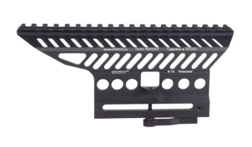 5KU B13 AK Optic Mount for GHK / CYMA Airsoft AK - Black 5KU-402-BK