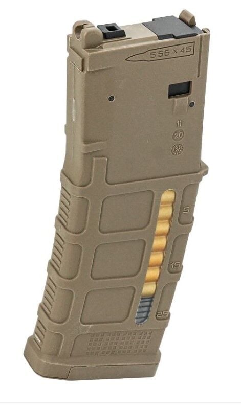 Double Eagle 35 Rounds DMAG Gas Magazine For Marui TM MWS GBBR Series ( Version 2 ) DE-MAG-DMAG-PMAG