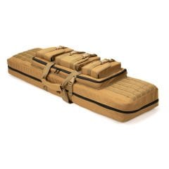 Mas Tactical® Çift Tüfek Taşıma Çantası MILTEC Model Tan