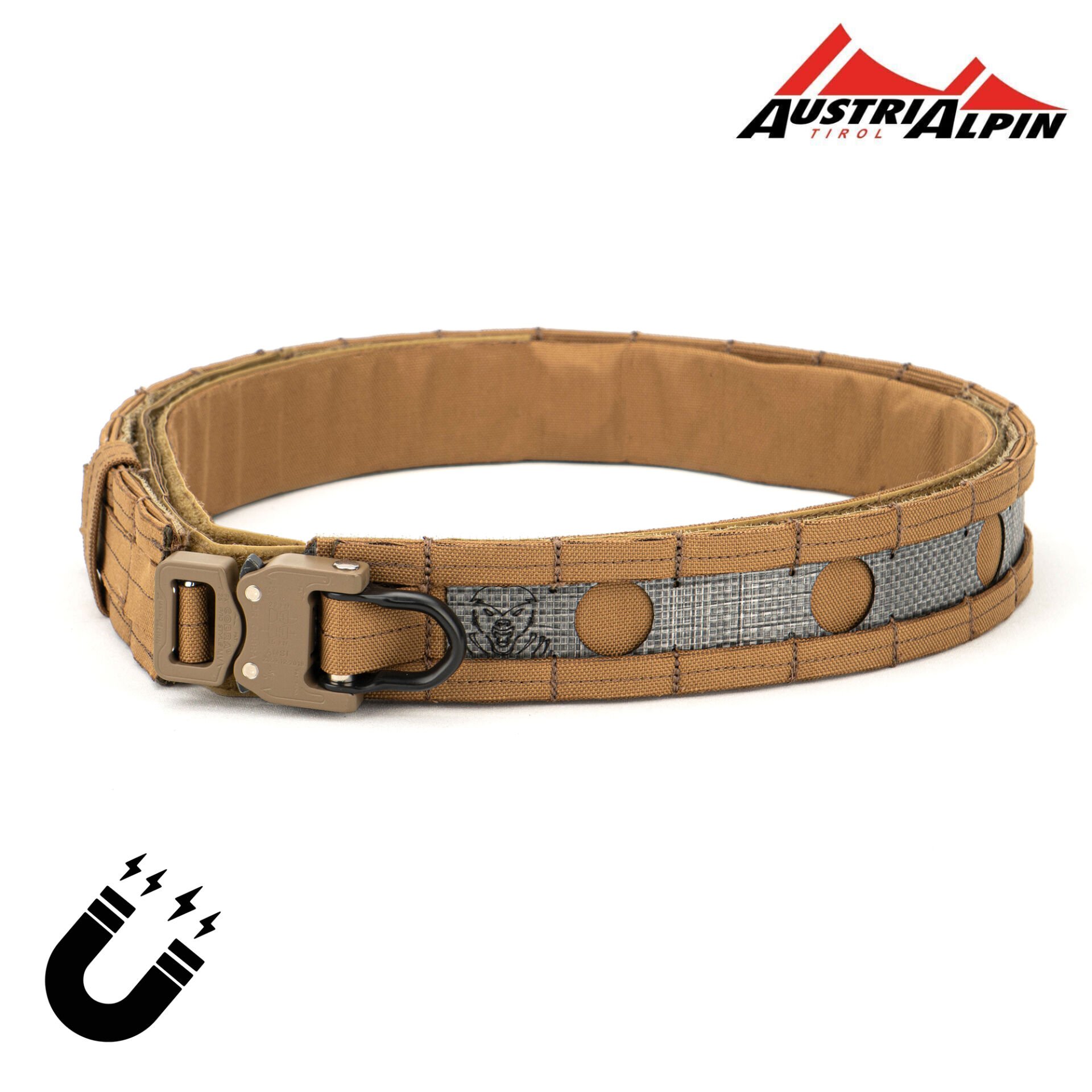 Mas Tactical® Görev Kemeri 6169 Tegris Mıknatıslı 25mm AustiaAlpin Tan