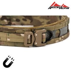 Mas Tactical® Görev Kemeri 6169 Mıknatıslı  Tegris/AustriAlpin D-Tokalı 25mm Multicam