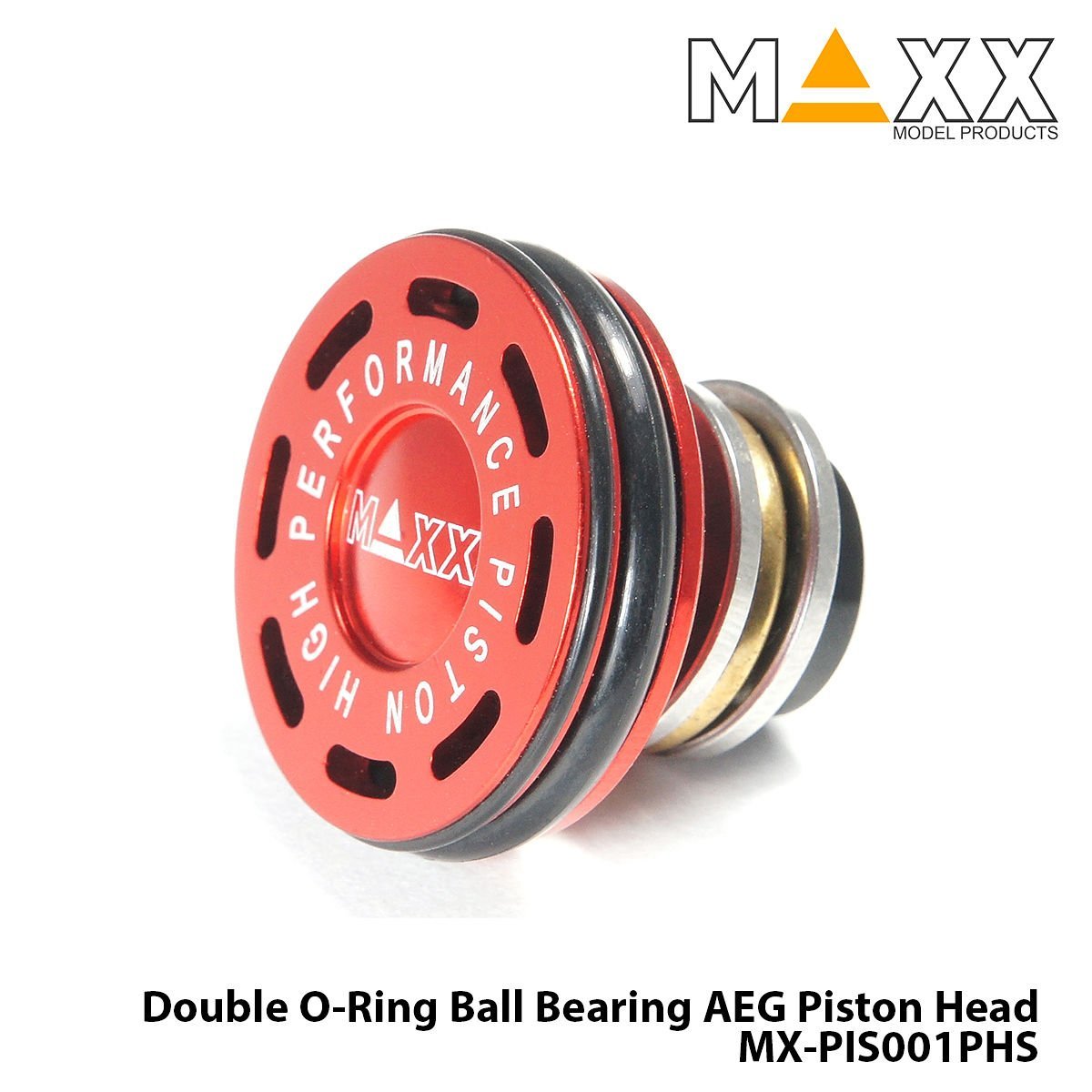 Yd.Parça Maxx Model CNC Aluminum Double O-Ring Ball Bearing AEG Piston Head MX-PIS001PHS
