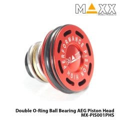 Yd.Parça Maxx Model CNC Aluminum Double O-Ring Ball Bearing AEG Piston Head MX-PIS001PHS