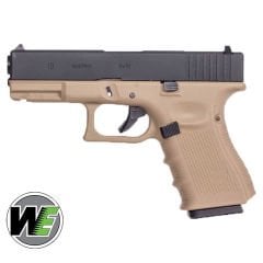 Airsoft Tabanca WE Glock 19 Tan/Siyah Gen4 WE-G003B-TAN