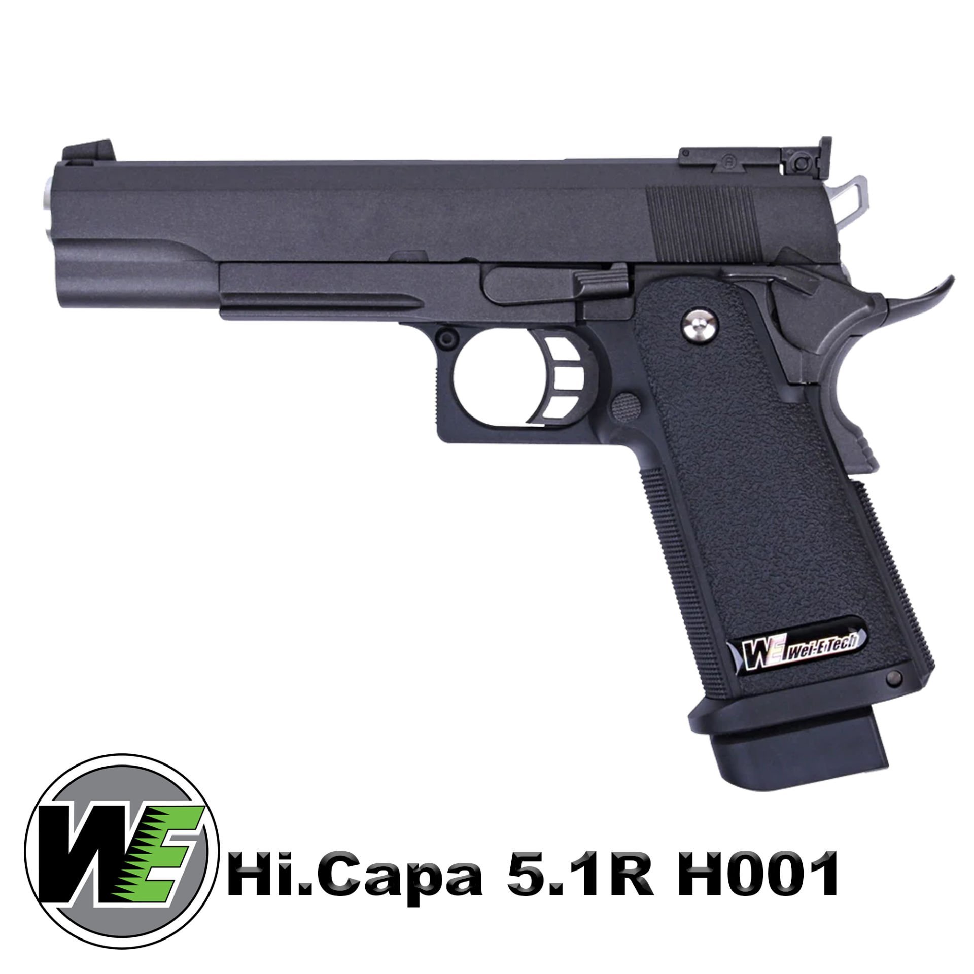 Airsoft Tabanca WE Hi.Capa 5.1-R H001 WE-H001 Hi-Capa 5.1 R-Version