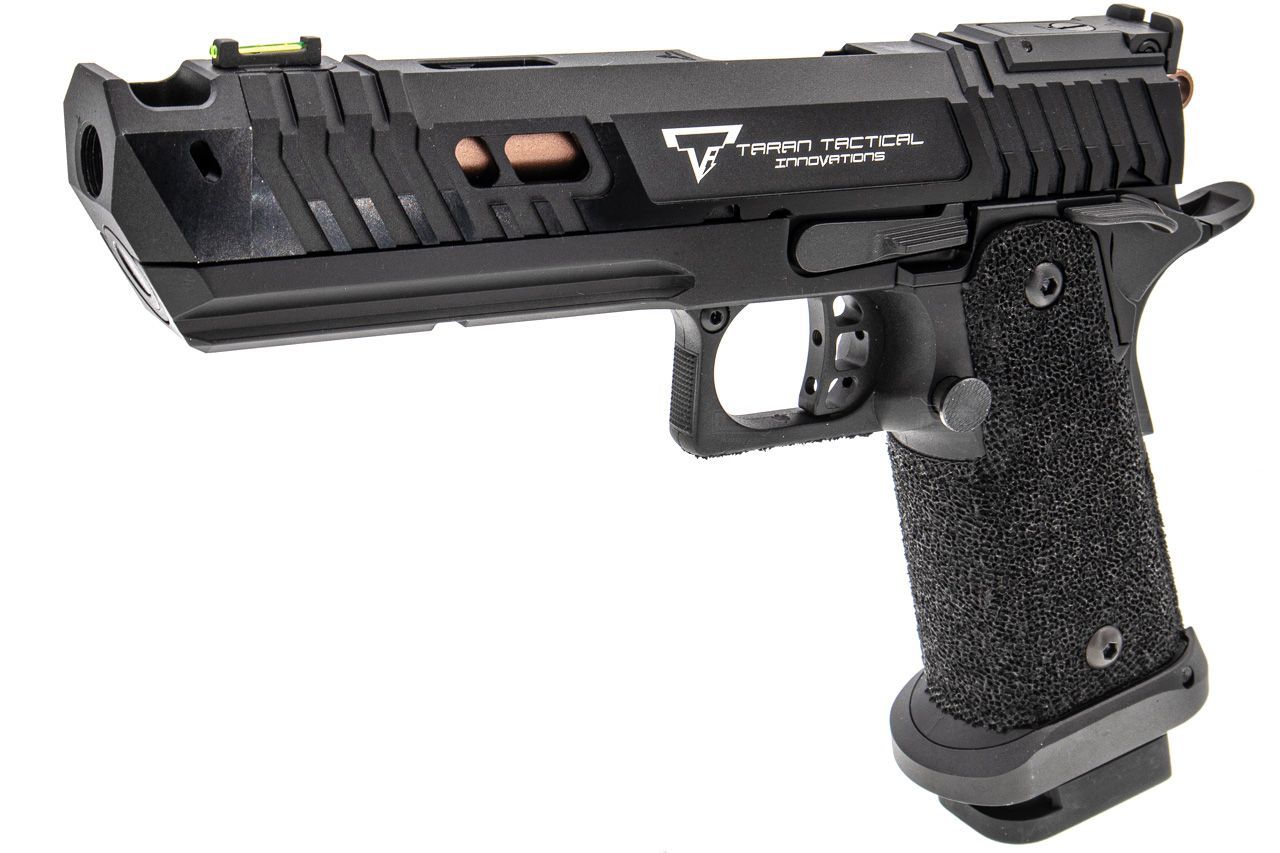 Airsoft Tabanca ARMY TTI Licensed JW4 Pit Viper CNC Slide Hi-Capa ) ( Black R614 )