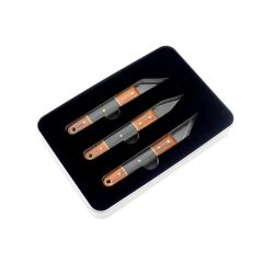 Rox Wood 0056 LUBAN Ahşap İşaretleme Bıçak Seti 3 Parça