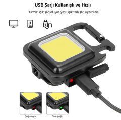 RoxOutdoor Şarjlı 350 LMS Led Fener